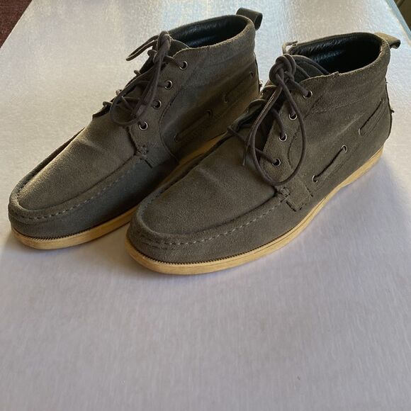 Men’s Suede Leather Chukka Boots Size 42 - Picture 2 of 9